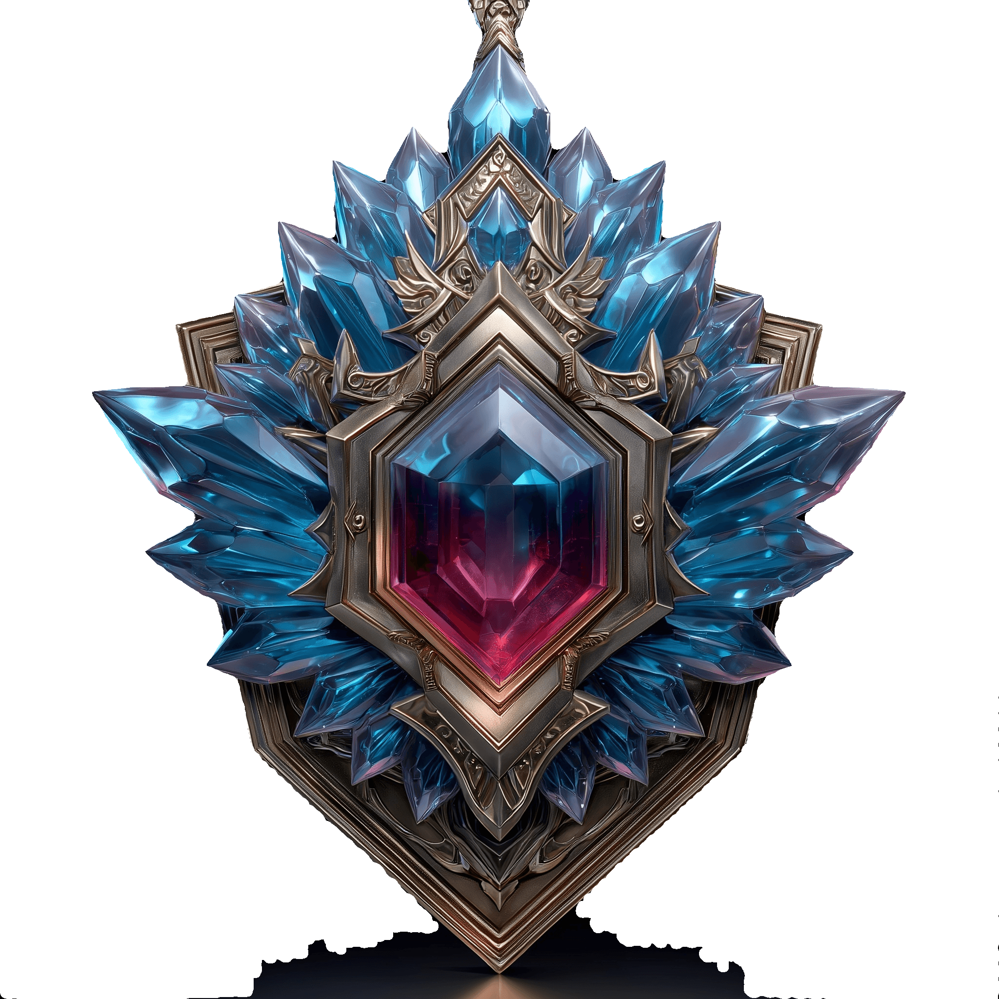 Diamond rank badge